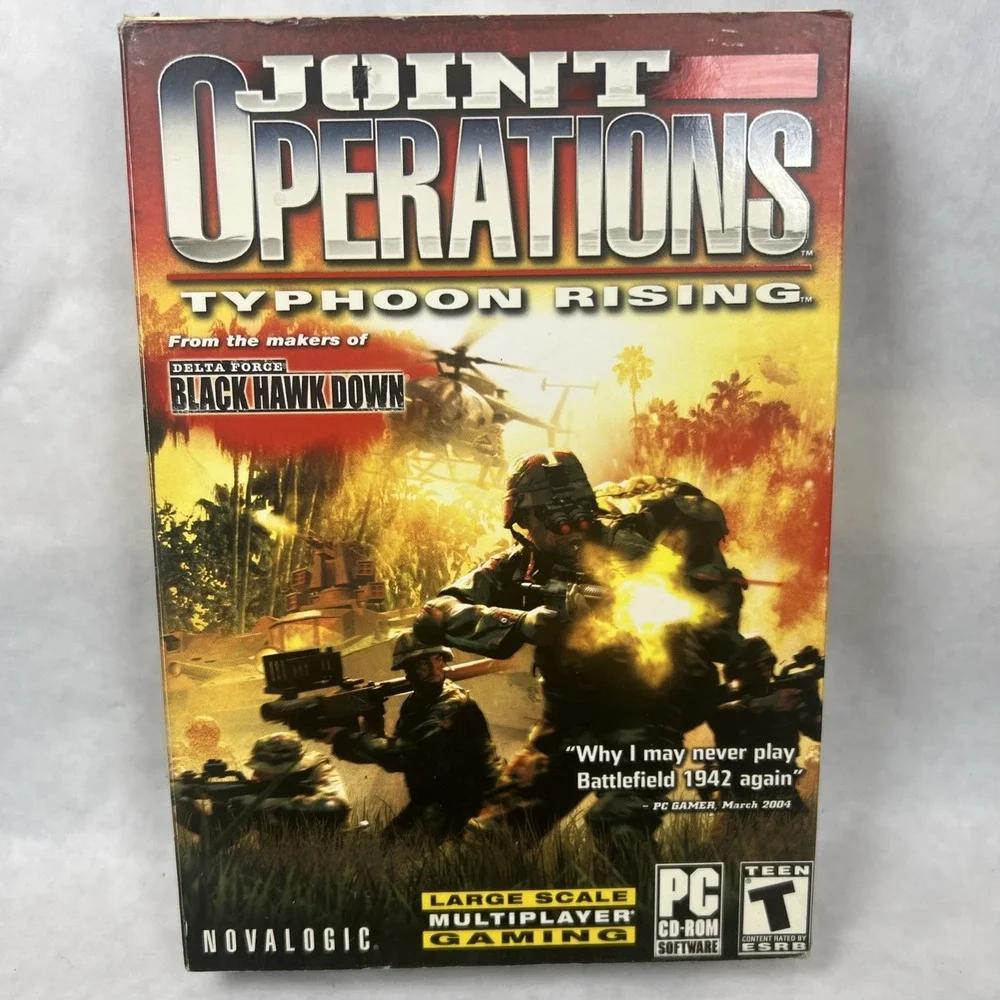 Joint Operations:‎ Typhoon Rising (PC, 2004, NovaLogic) Delta Force Complete